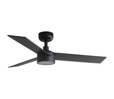 FARO Barcelona FARO 34296WT-1TW - LED Stm. vent. RUDDER S LED/18W/230V čierna pr. 106 cm WT + DO