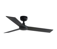 FARO Barcelona FARO 34296WT-Stropný látor RUDDER S čierna pr. 106 cm WT + diaľkové ovládanie