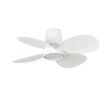 FARO Barcelona FARO 34315WT-LED Stm. str. vent. KLOVER TUB S LED/20W/230V biela pr.80 cm WT + DO