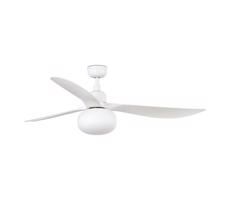 FARO Barcelona FARO 34363WT-11L-Str. vent. OUTWOOD L 1xE27/15W/230V biela pr.150 cm WT IP44 + DO