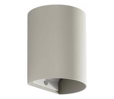 FARO Barcelona FARO 40524 - Nástenné svietidlo SOLE 1xGU10/8W/230V šedá zaokrúhlený