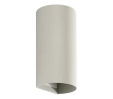 FARO Barcelona FARO 40540 - Nástenné svietidlo SOLE 2xGU10/8W/230V šedá zaokrúhlený