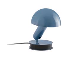 FARO Barcelona FARO 56102 - Stolná lampa s klipom 2v1 BELA 1xE27/15W/230V modrá