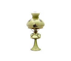 Floriánova huť Petrolejová lampa PETRA 42 cm lesná zelená