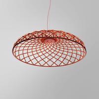FLOS Skynest LED závesné svietidlo, červená