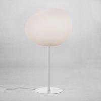 Foscarini Gregg grande alta stolová lampa, biela