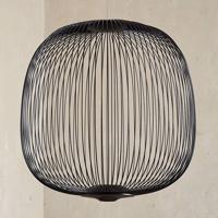 Foscarini MyLight Spokes 2 midi závesná, čierna