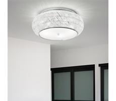 Ideal Lux Ideal Lux - Krištáľové stropné svietidlo PASHA 6xE14/40W/230V pr. 40 cm chróm