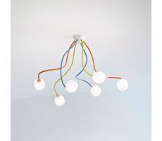 Ideal Lux Ideal Lux - LED Flexibilný prisadený luster OCTOPUS 6xG9/3W/230V pestrofarebná