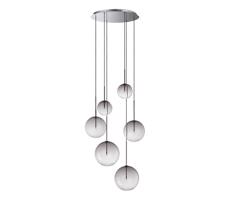 Ideal Lux Ideal Lux - LED Luster na lanku EQUINOXE 6xG4/2W/230V pr. 65 cm chróm/dymová