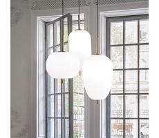 Ideal Lux Ideal Lux - LED Luster na lanku UMILE LED/55W/230V pr. 60 cm CRI 90 mosadz/biela