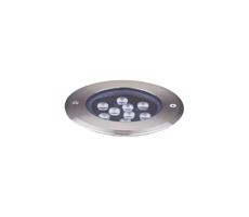 Ideal Lux Ideal Lux- LED Nájazdové svietidlo FLOOR LED/12W/230V pr. 14 cm CRI 90 IP67 chróm