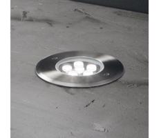 Ideal Lux Ideal Lux - LED Nájazdové svietidlo FLOOR LED/6W/230V pr. 12 cm CRI 90 IP67 chróm