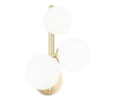 Ideal Lux Ideal Lux - LED Nástenné svietidlo PERLAGE 3xG9/3W/230V zlatá/biela