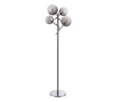 Ideal Lux Ideal Lux - LED Stojacia lampa EQUINOXE 4xG4/2W/230V lesklý chróm/dymová