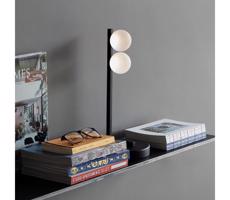 Ideal Lux Ideal Lux - LED Stolná lampa PING PONG 2xLED/3W/230V CRI 90 čierna