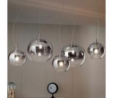 Ideal Lux Ideal Lux - Luster na lanku NEMO PLUS 5xE27/42W/230V dymová