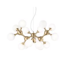 Ideal Lux Ideal Lux - Luster na lanku NODI 15xE14/28W/230V mosadz