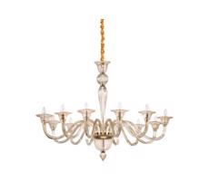 Ideal Lux Ideal Lux - Luster na reťazi BRIGITTA 12xE14/40W/230V pr. 120 cm mosadz