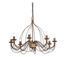 Ideal Lux Ideal Lux - Luster na reťazi CORTE 8xE14/40W/230V pr. 80 cm meď