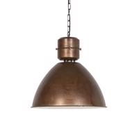Industriálna závesná lampa hrdzavo hnedá - Flynn