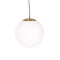 Inteligentné škandinávske závesné svietidlo opálové sklo 40 cm vrátane Wifi A60 - Ball 40