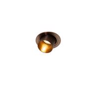 Inteligentné zapustené bodové svietidlo tmavý bronz okrúhle naklápacie vrátane Wifi GU10 50mm - Installa
