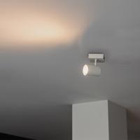 Inteligentný reflektor biely nastaviteľný štvorcový vrátane Wifi GU10 50mm - Jeana