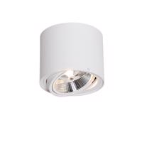 Inteligentný stropný reflektor biely otočný a naklápací vrátane Wifi GU10 111mm - Rondoo Up
