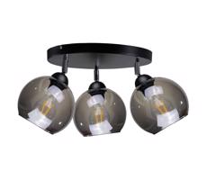 Keter Lighting Bodové svietidlo UNO 3xE27/60W/230V čierna