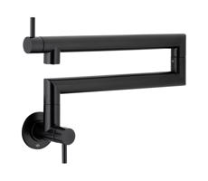 KFA Armatura KFA Armatura 6623-030-81 - Kuchynská batéria s kĺbom DUERO POT FILLER m. čierna