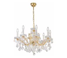 Kolarz Kolarz 3149.88.3.KoT - Krištáľový luster MARIA LOUISE 8xE14/40W/230V 24K zlato
