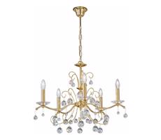 Kolarz Kolarz 3234.85.3.KoT- Krištáľový luster na reťazi CARMEN 5xE14/60W/230V 24K zlato