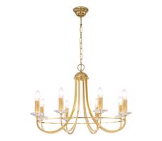 Kolarz Kolarz 330.88.8C - Krištáľový luster na reťazi IMPERIAL 8xE14/60W/230V zlatá