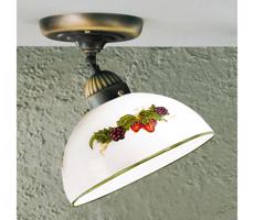 Kolarz Kolarz 731.10.121 - Prisadený luster NONNA 1xE27/75W/230V pr. 20 cm víno/jahody