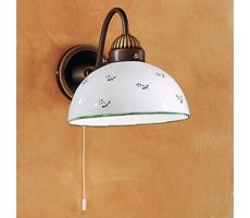 Kolarz Kolarz 731.61.20 - Nástenná lampa NONNA 1xE27/75W/230V zelená