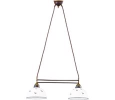 Kolarz Kolarz 731.82.24 - Luster na lanku NONNA 2xE27/75W/230V modrá
