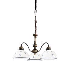 Kolarz Kolarz 731.83.16 - Luster na reťazi NONNA 3xE27/75W/230V modrá