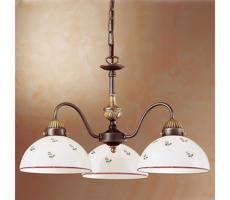 Kolarz Kolarz 731.83.69 - Luster na reťazi NONNA 3xE27/75W/230V červená