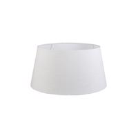 Ľanové tienidlo biele okrúhle kužeľové 50/40/26