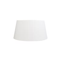 Ľanové tienidlo krémové okrúhle šikmé 50/40/26
