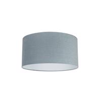 Látkové tienidlo na lampu svetlomodré okrúhle 50/50/25
