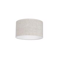 Látkové tienidlo na lampu svetlosivé okrúhle 35/35/20
