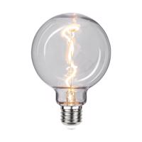 LED globe G95 E27 1W 2200K s filamentovým vzhľadom