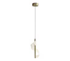 LED Luster na lanku LARGO LED/10W/230V zlatá
