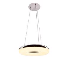 LED Luster na lanku LED/40W/230V 3000K pr. 40 cm lesklý chróm