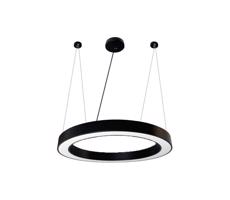 LED Luster na lanku LED/50W/230V 4000K pr. 100 cm čierna