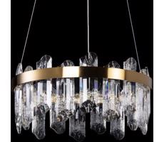 LED Luster na lanku LED/62W/230V pr. 50 cm zlatá