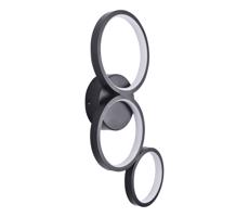 LED Nástenné svietidlo FLAMENCO LED/23W/230V 4000K čierna