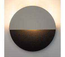 LED Nástenné svietidlo LUNA LED/7W/230V pr. 36 cm čierna/béžová
